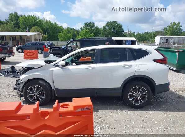2HKRW2H89NH661659 2022 HONDA CR-V White Widok wnętrza z tyłu