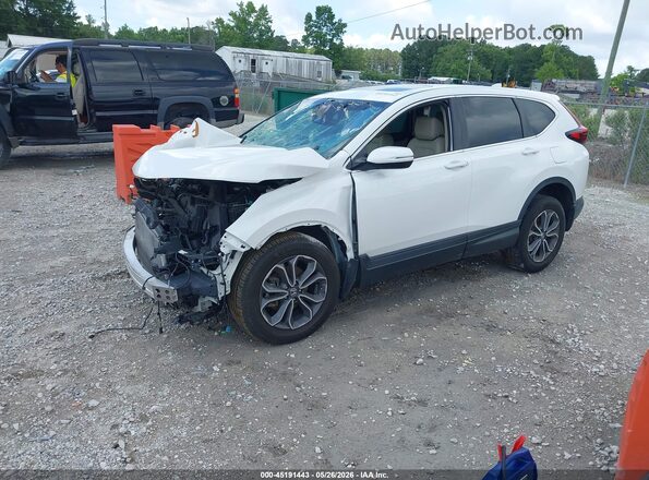 2HKRW2H89NH661659 2022 HONDA CR-V White Przód lewy