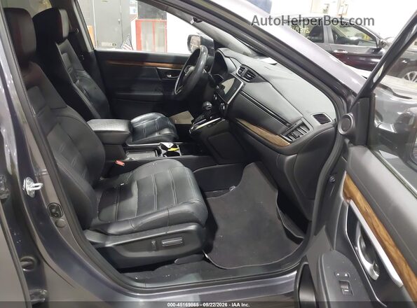 2HKRW2H8XMH667968 2021 HONDA CR-V Gray Vista interior delantera