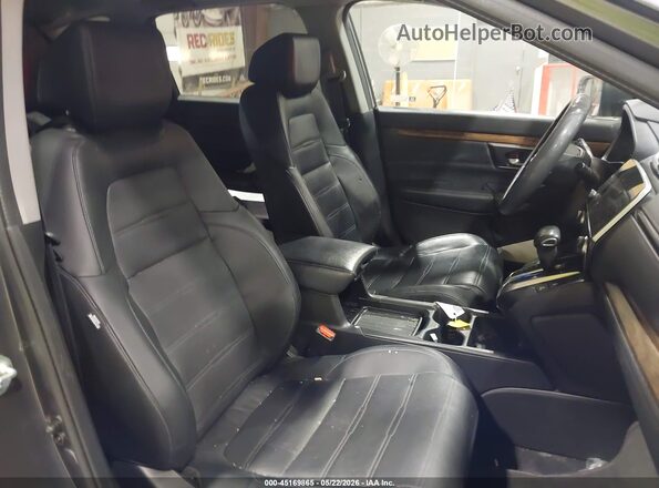 2HKRW2H8XMH667968 2021 HONDA CR-V Gray Vista de la etiqueta del VIN