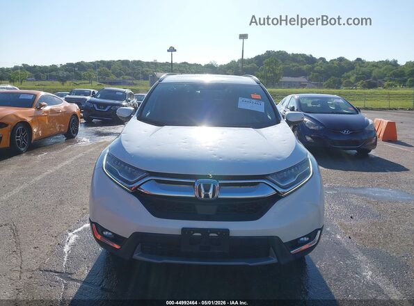 2HKRW2H93JH664494 2018 HONDA CR-V White Widok z przodu