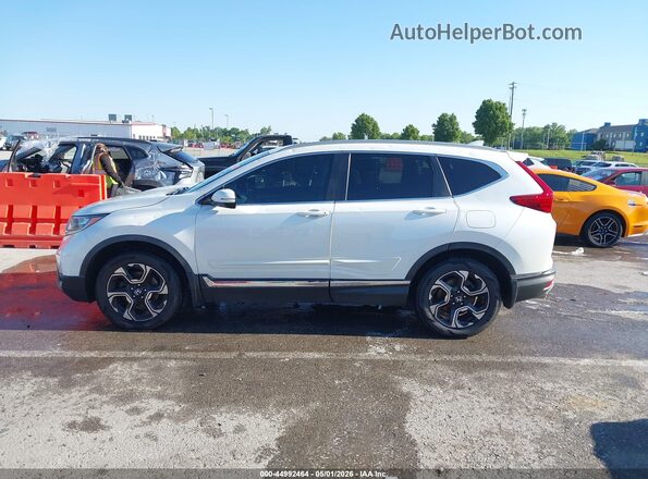 2HKRW2H93JH664494 2018 HONDA CR-V White Widok wnętrza 360 stopni