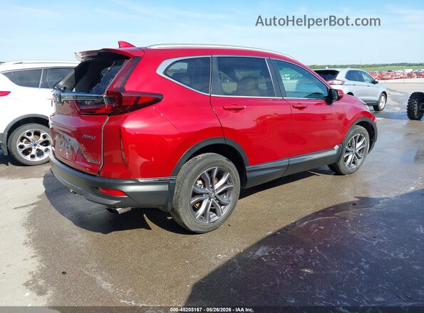 2HKRW2H93MH614893 2021 HONDA CR-V Red Tył prawy