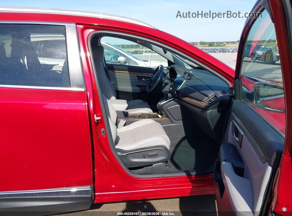 2HKRW2H93MH614893 2021 HONDA CR-V Red Widok wnętrza z przodu
