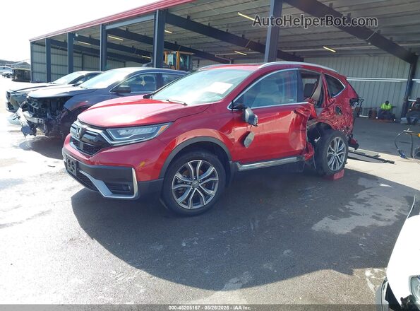 2HKRW2H93MH614893 2021 HONDA CR-V Red Przód lewy