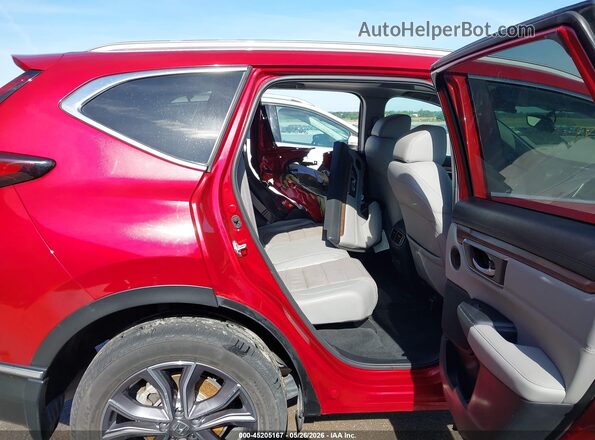 2HKRW2H93MH614893 2021 HONDA CR-V Red Widok naklejki z numerem VIN