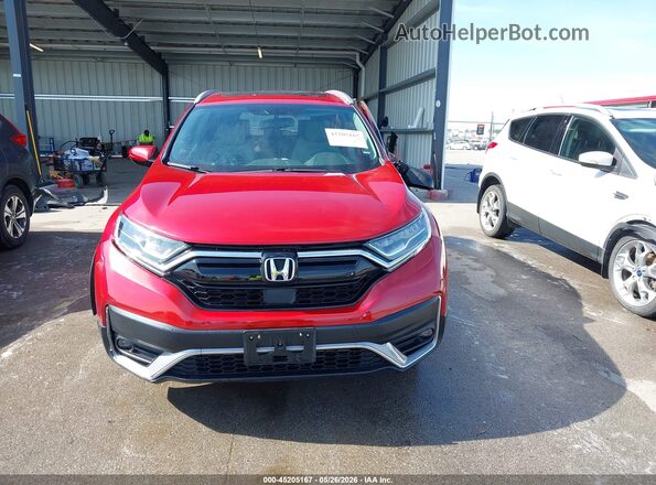 2HKRW2H93MH614893 2021 HONDA CR-V Red Widok zestawu wskaźników