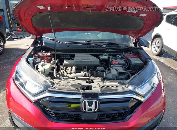 2HKRW2H93MH614893 2021 HONDA CR-V Red Widok z tyłu