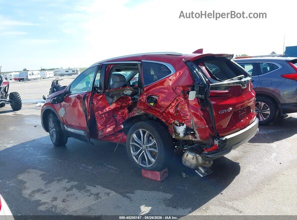 2HKRW2H93MH614893 2021 HONDA CR-V Red Widok wnętrza 360 stopni