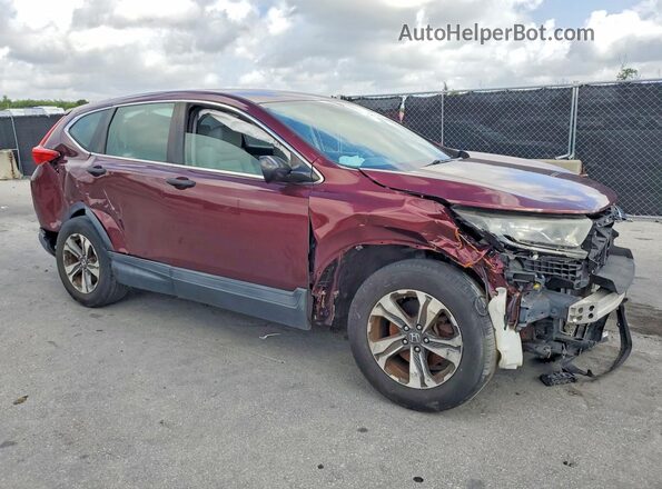 2HKRW5H3XKH414331 2019 HONDA CR-V Бордовый Передняя правая четверть