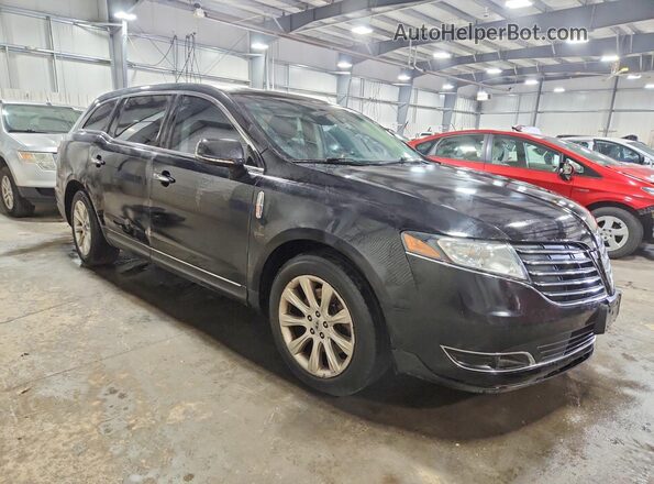 2LMHJ5AT0KBL01648 2019 LINCOLN MKT Black Przód prawy