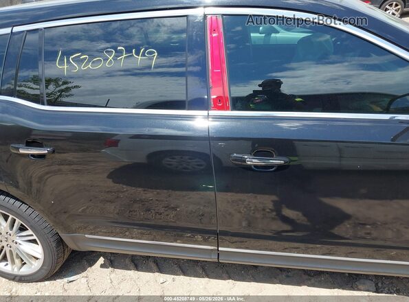 2LMHJ5AT1KBL03411 2019 LINCOLN MKT Black უკანა სალონის ხედი