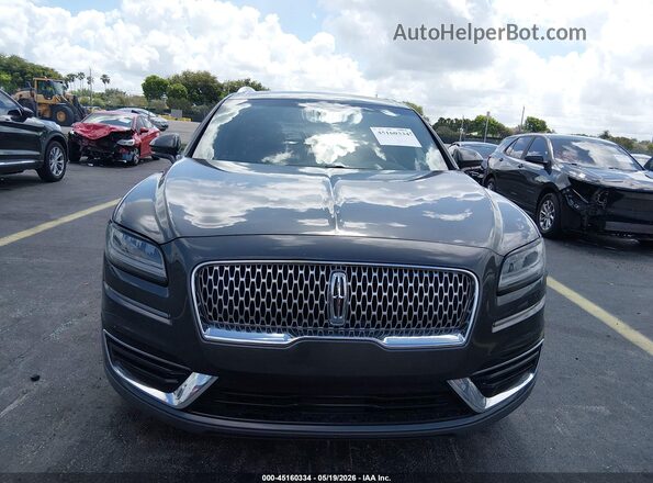 2LMPJ6J93KBL65334 2019 LINCOLN NAUTILUS Gray 