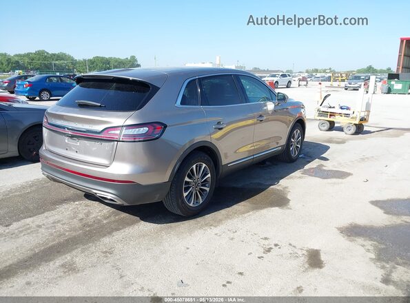 2LMPJ6J93LBL09363 2020 LINCOLN NAUTILUS Gold Tył prawy
