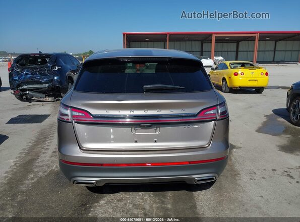 2LMPJ6J93LBL09363 2020 LINCOLN NAUTILUS Gold 