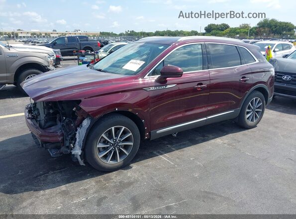 2LMPJ6J94NBL08144 2022 LINCOLN NAUTILUS Maroon 