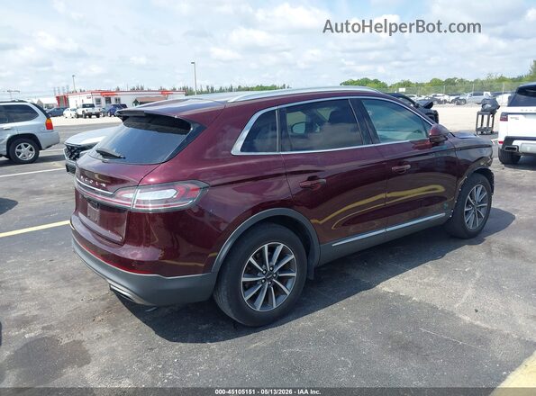 2LMPJ6J94NBL08144 2022 LINCOLN NAUTILUS Maroon 