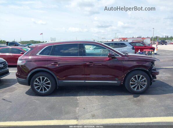 2LMPJ6J94NBL08144 2022 LINCOLN NAUTILUS Maroon 