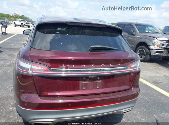 2LMPJ6J94NBL08144 2022 LINCOLN NAUTILUS Maroon 
