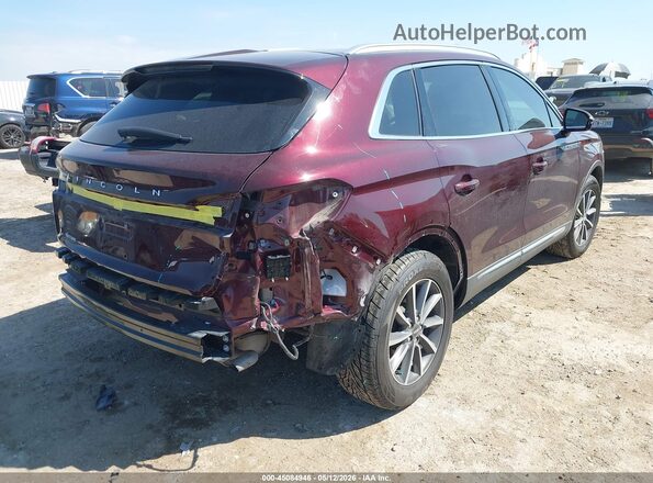 2LMPJ6J96NBL10459 2022 LINCOLN NAUTILUS Maroon Tył prawy