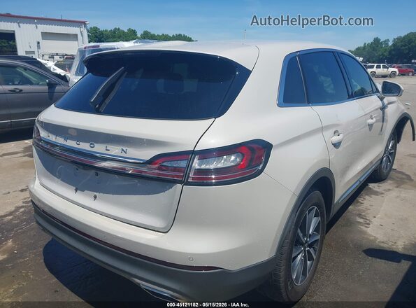 2LMPJ6J98MBL15824 2021 LINCOLN NAUTILUS Бежевый Задняя правая четверть