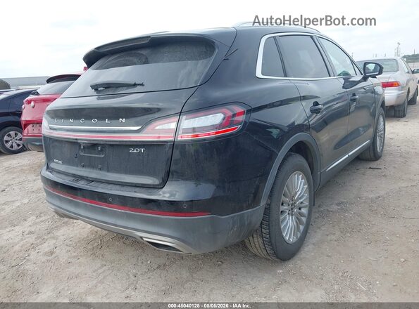 2LMPJ6J99KBL18969 2019 LINCOLN NAUTILUS Черный Задняя правая четверть