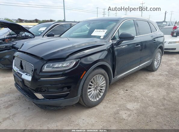 2LMPJ6J99KBL18969 2019 LINCOLN NAUTILUS Черный Передняя левая четверть