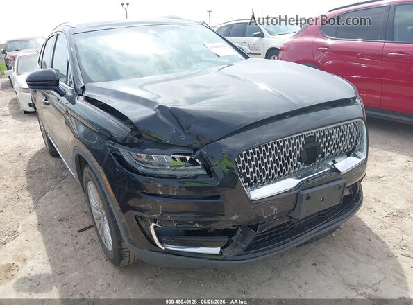 2LMPJ6J99KBL18969 2019 LINCOLN NAUTILUS Черный Вид спереди