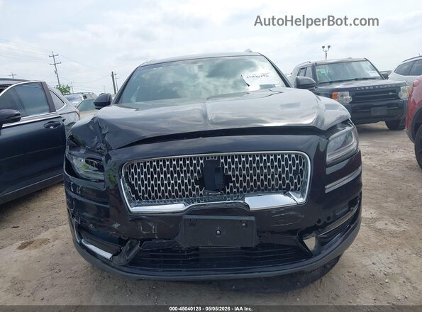 2LMPJ6J99KBL18969 2019 LINCOLN NAUTILUS Черный Вид щитка приборов