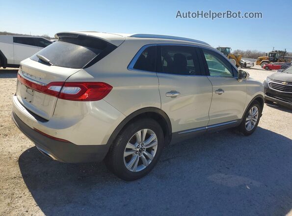 2LMPJ6JR5JBL20684 2018 LINCOLN MKX Кремовый Задняя правая четверть