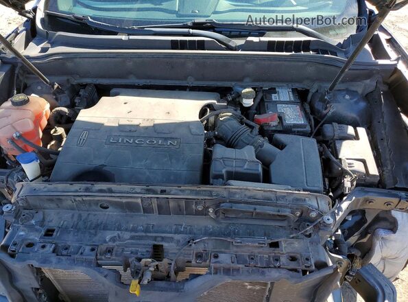 2LMPJ6JR6JBL35355 2018 LINCOLN MKX Gray Engine compartment view
