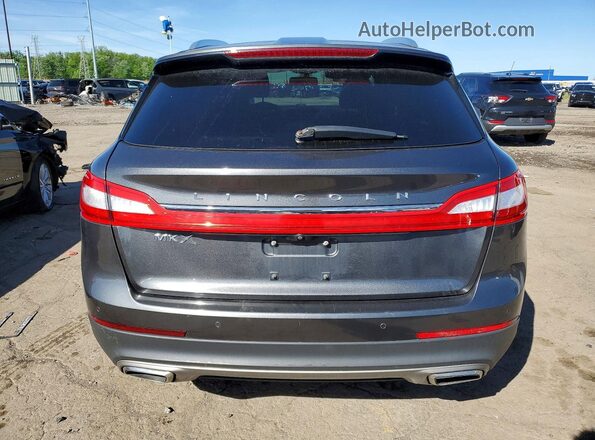 2LMPJ6JR6JBL35355 2018 LINCOLN MKX Gray Rear view
