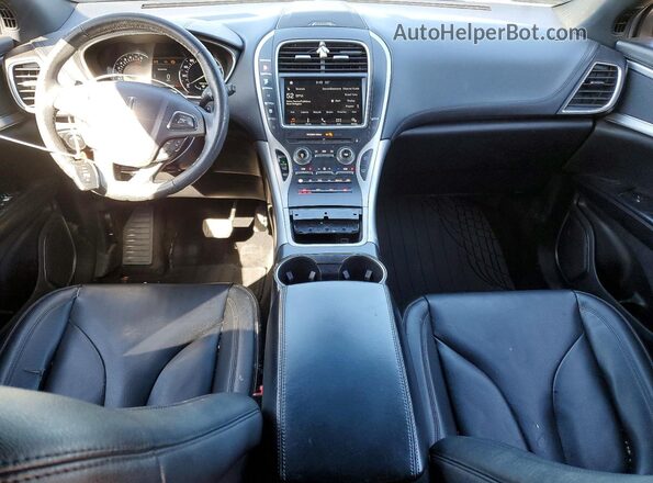 2LMPJ6JR6JBL35355 2018 LINCOLN MKX Gray Dashboard view