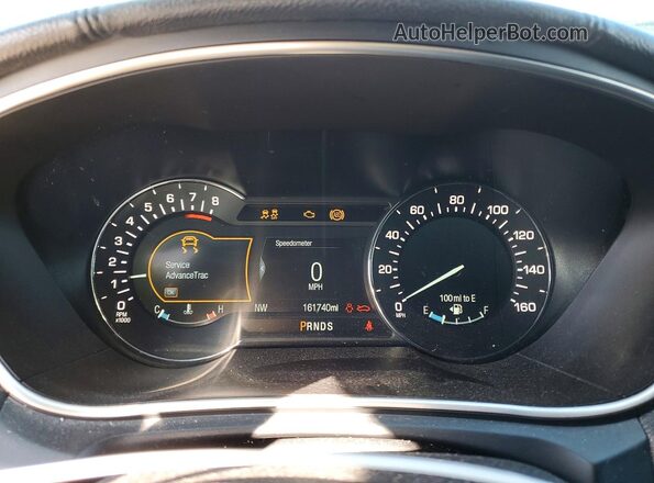 2LMPJ6JR6JBL35355 2018 LINCOLN MKX Gray Instrument cluster view