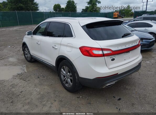 2LMPJ6JR9HBL25381 2017 LINCOLN MKX White Задня ліва чверть