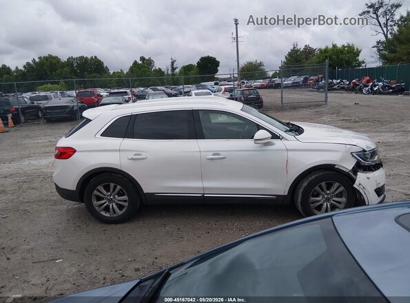 2LMPJ6JR9HBL25381 2017 LINCOLN MKX White Вид задньої частини салону
