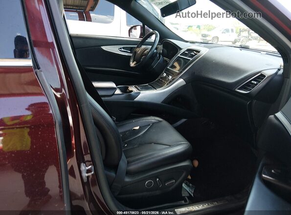 2LMPJ6JR9HBL46683 2017 LINCOLN MKX Maroon Vista interior delantera