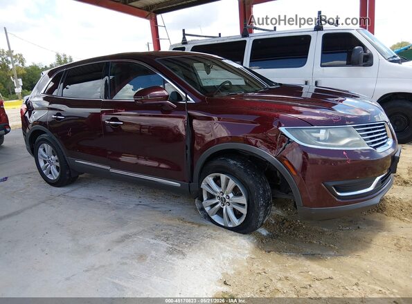 2LMPJ6JR9HBL46683 2017 LINCOLN MKX Maroon Vista interior trasera