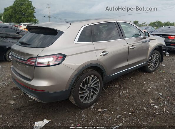 2LMPJ6K94LBL03439 2020 LINCOLN NAUTILUS Tan Задня права чверть