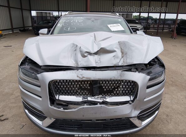 2LMPJ6K94LBL34626 2020 LINCOLN NAUTILUS Gray Vista frontal