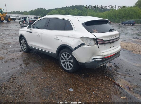 2LMPJ6K9XKBL66544 2019 LINCOLN NAUTILUS White Trasero izquierdo