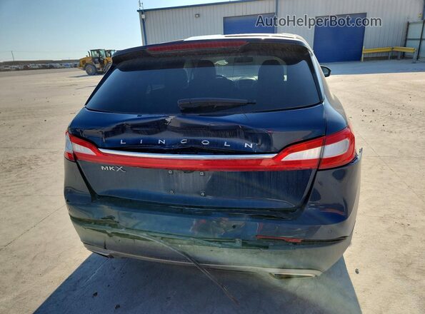 2LMPJ6KR2HBL15001 2017 LINCOLN MKX Blue Vista trasera