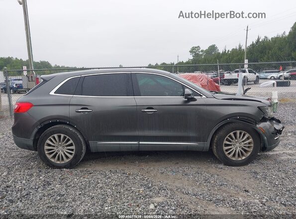 2LMPJ6KRXJBL39844 2018 LINCOLN MKX Gray უკანა სალონის ხედი