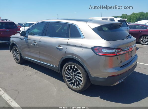 2LMPJ6L96KBL18232 2019 LINCOLN NAUTILUS Gray Tył lewy