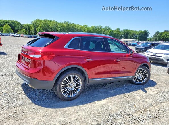 2LMPJ6LP0JBL46640 2018 LINCOLN MKX Red 