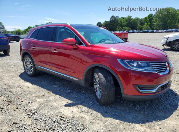 2LMPJ6LP0JBL46640 2018 LINCOLN MKX Red 