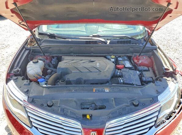 2LMPJ6LP0JBL46640 2018 LINCOLN MKX Red 