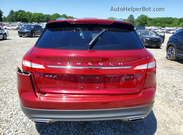 2LMPJ6LP0JBL46640 2018 LINCOLN MKX Red 