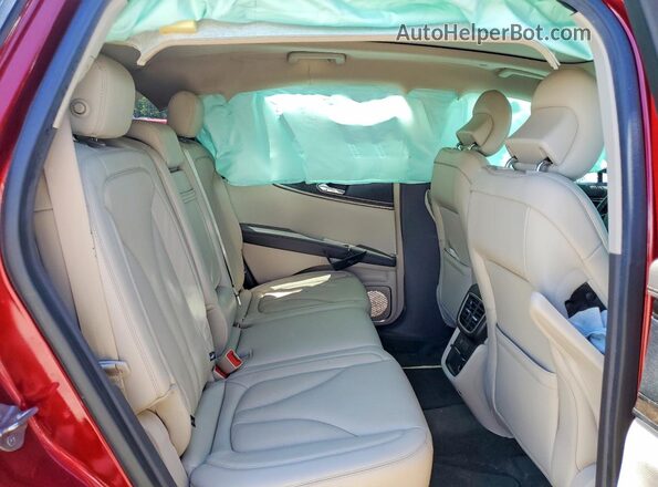 2LMPJ6LP0JBL46640 2018 LINCOLN MKX Red 