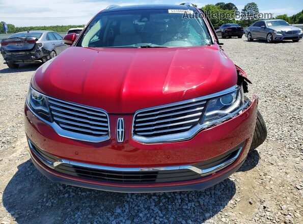 2LMPJ6LP0JBL46640 2018 LINCOLN MKX Red 